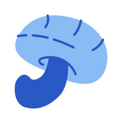 Obraz premium shitake mushroom icon 