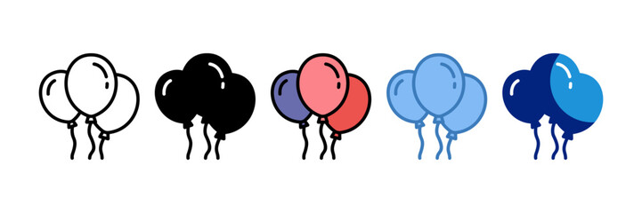 Balloon Icon Element For Design