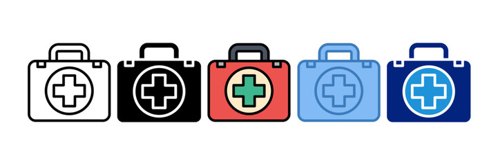 First Aid Kit Icon Element For Design