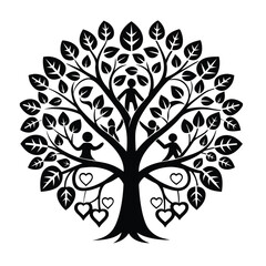 Obraz premium Family Tree svg