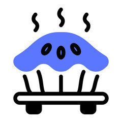 This Apple pie icon is suitable for 4th of July, Independence Day, etc