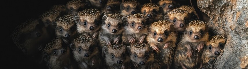 Hedgehog Huddle at Noon