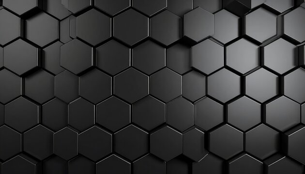 Dark hexagonal pattern
