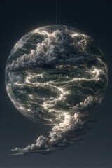 Gloomy celestial sphere
