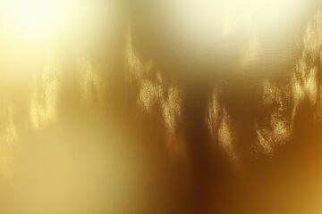 Soft golden gradient with subtle shimmering texture and light reflections creating a warm glowing abstract background