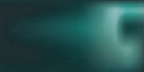 White green blurred gradient on dark grainy background, glowing light spot, copy space