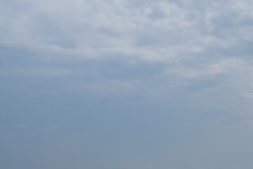 Clouds in the blue sky