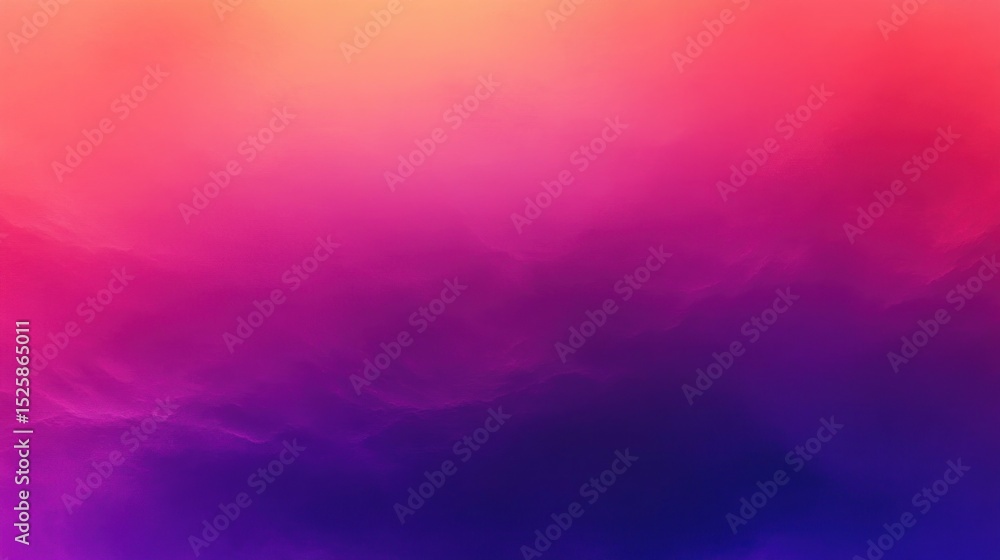 Aufkleber abstract gradient background with smooth transition from warm pink and orange tones at the top to de