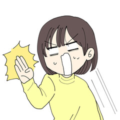 なんでやねん　女性