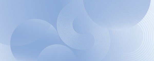 Abstract blue modern background with circle elements. Digital technology concept. vector illustration