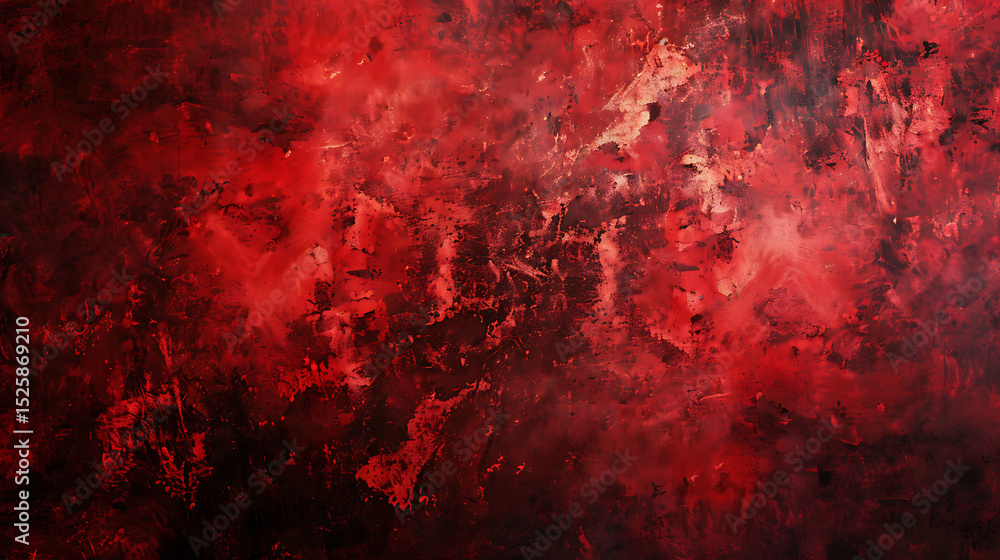 Poster a vibrant and textured abstract background features a rich blend of deep reds and dark hues, creatin