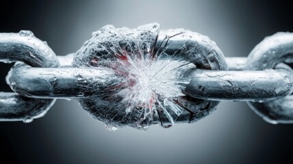 Broken Chain Link.