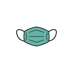 Medical face mask for protection