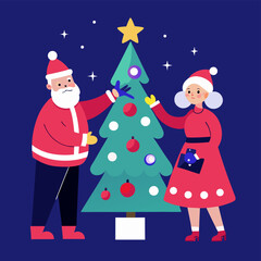 santa-and-mrs--claus-placing-ornament