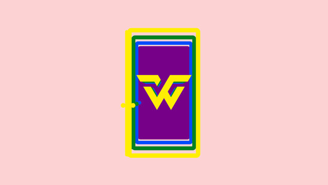 LGTBI Pride Doors Loop Horizontal Logo Reveal MOGRT 311