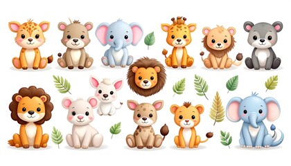 Cute cartoon animals (1)