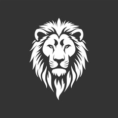 Obraz premium Lion head logo vector design for e-sports brands and other brands
