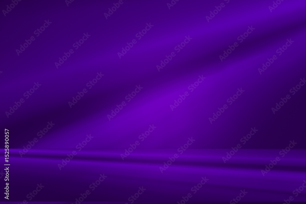 Poster Wall interior background, studio and backdrops show products. with soft light shadow from window color blue and white. background for text insertion and presentation of product	