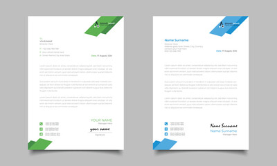Professional And Modern Letterhead Images Design Business Letterhead Template Design
