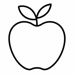 vector apple icon