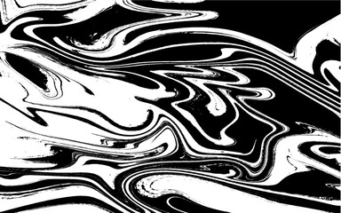 Seamless vector pattern with groovy psychedelic weaves. 