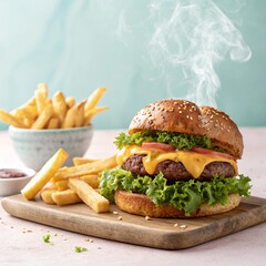 Delicious burger