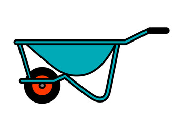 工事用の一輪車（ネコ） © pawz