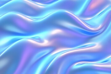 Obraz premium Beautiful futuristic Geometric background for your presentation. Textured intricate 3D wall in light blue and white tones. AI generated.