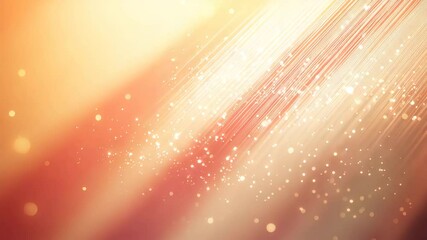 Soft motion blur of glowing fiber optics in a gradient tech background with light trails and minimalistic color palette - Powered by Adobe