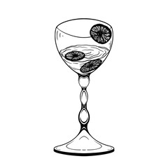 glass of wine