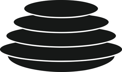 Plate vector illustration