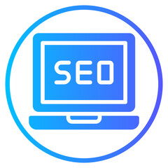 laptop gradient icon