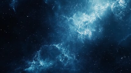 Fototapeta premium Cosmic Nebula Starry Night Sky Background