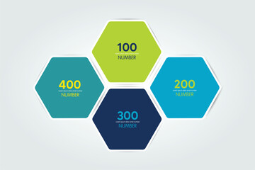 4 step infographic template. Diagram, graph, presentation, chart. Connected concept with 4 bubbles, options, steps, parts, text fields, processes.