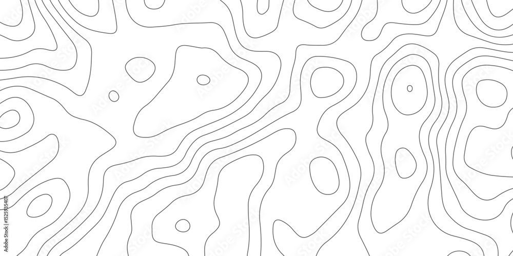 Poster abstract topography contour map line and modern wavy map line design, digital print terrain lines te