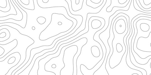 Abstract topography contour map line and modern wavy map line design, digital print terrain lines texture vector white background.