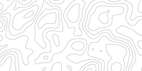 Abstract topography contour map line and modern wavy map line design, digital print terrain lines texture vector white background.
