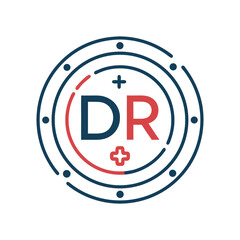 Modern Doctor Logo Design – Medical Healthcare Symbol, Professional Hospital Icon, Clean and Minimalistic Clinic Branding, Stethoscope Emblem for Doctors, Medical Practice, Nurse, Health App, Telemedi