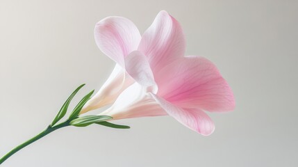 Delicate Pink Flower Bloom