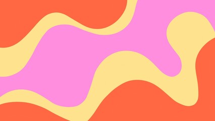 Cute aesthetic colorful abstract background