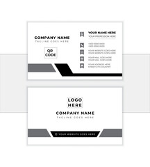 Luxury and elegant business card, editable vector illustration.
