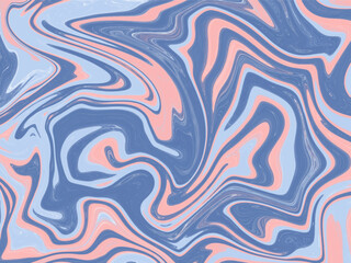 Pastel Marble Texture Background – Abstract Fluid Art in Blue and Pink. Fluid swirling patterns and modern aesthetic.