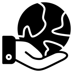 Environment outline mixed icon