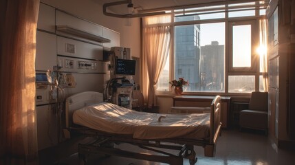 Comfort and Care in a Hospital Setting A Warm Room Designed for Patient Well-Being and Recovery and Enhanced Healing