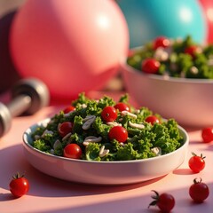 Keto Diet and Fitness Lifestyle: Healthy Low-Carb Food for Weight Loss