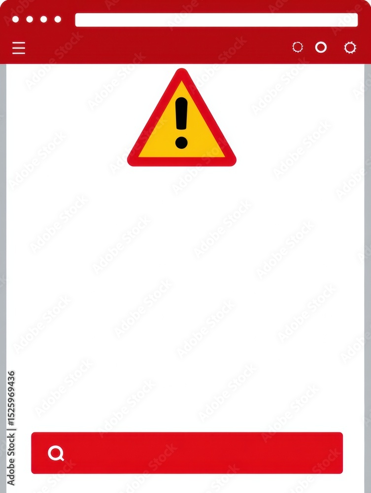 Poster Browser Window Hijacked by Fake Alert With Alarm Emoji Creating Unnecessary Panic and Confusion