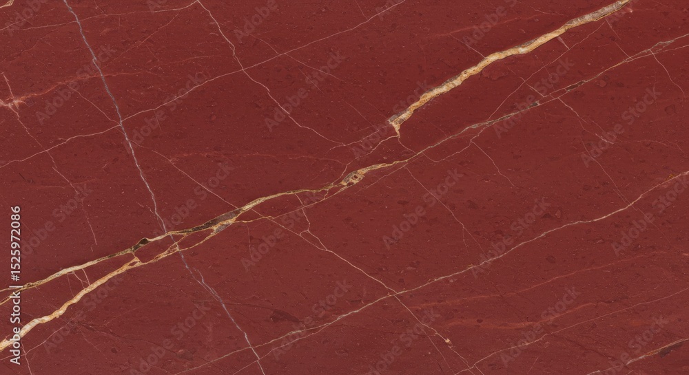 Poster red marble texture background - high-resolution of rich red marble with subtle veining, ideal for ba
