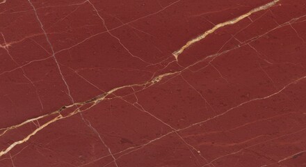 Fototapeta premium Red Marble Texture Background - High-resolution of rich red marble with subtle veining, ideal for backgrounds or design projects