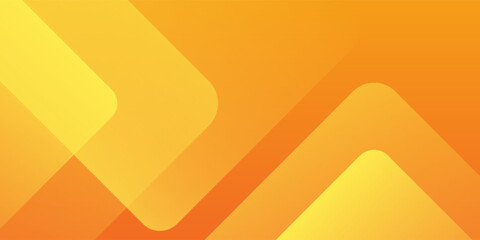 Abstract orange and yellow geometric background. Dynamic shapes composition. Cool background design for posters. Vector illustration