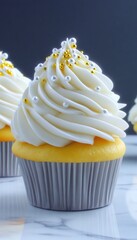 Delicious vanilla cupcakes